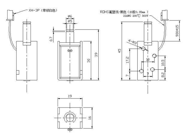 电饭煲用推拉式开云官方在线网页版-开云（中国）
尺寸图