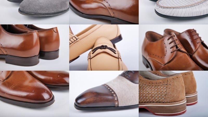 Types Of Shoe Leather